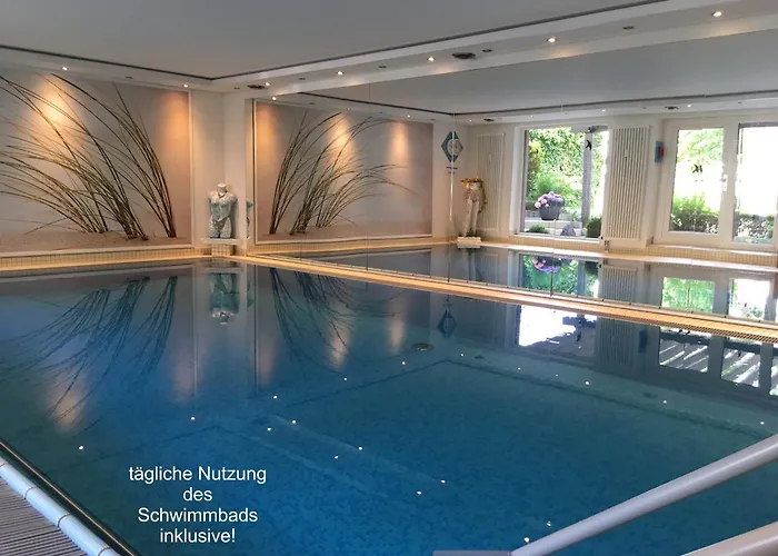 公寓 Appartementresidenz Am Kurpark - Mit Pool & Sauna & Garage